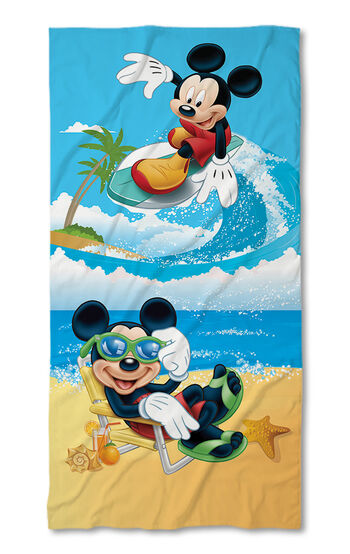 Strandtörölköző Mickey on beach