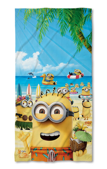 Strandtörölköző Minions Beach