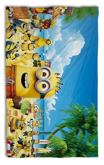 Strandtörölköző Minions Beach 2
