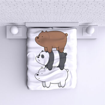 Ágytakaró We Bare Bears