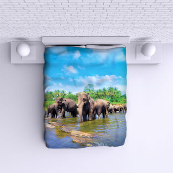Ágytakaró Elephants