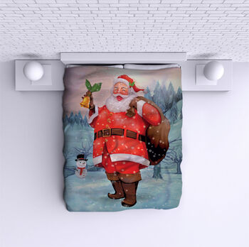 Ágytakaró Santa Claus