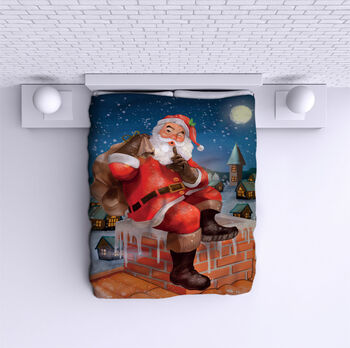Ágytakaró Santa Claus 2