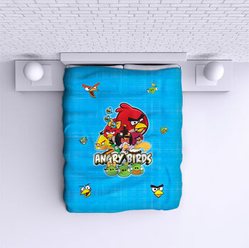 Ágytakaró Angry Birds
