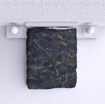 Ágytakaró Black Marble