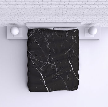 Ágytakaró Black Marble 2