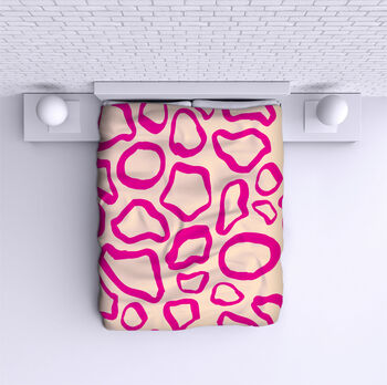 Ágytakaró Pink Leopard