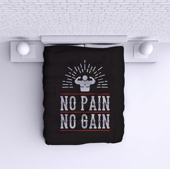 Ágytakaró No pain No gain