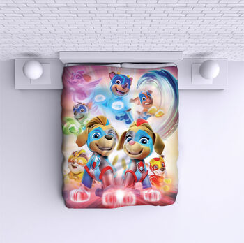 Ágytakaró Paw Patrol Mighty Pups
