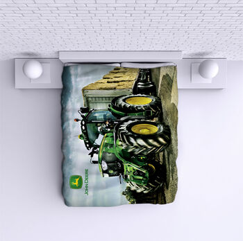 Ágytakaró John Deere Tractor