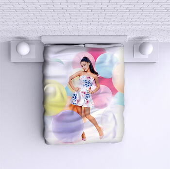Ágytakaró Ariana Grande balloons