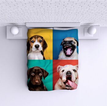 Ágytakaró Funny Dogs