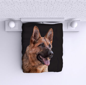 Ágytakaró German Shepherd