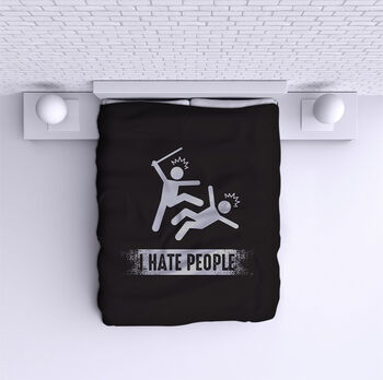 Ágytakaró I hate people
