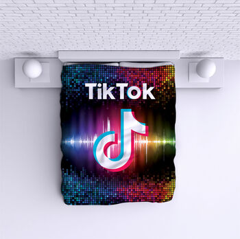 Ágytakaró TikTok black