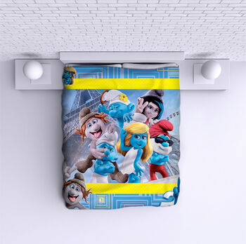 Ágytakaró The Smurfs