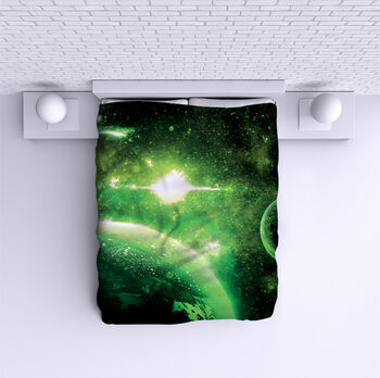 Ágytakaró Green Galaxy