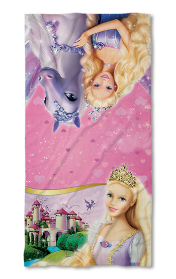 Strandtörölköző Barbie 2