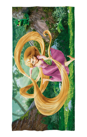 Strandtörölköző Rapunzel