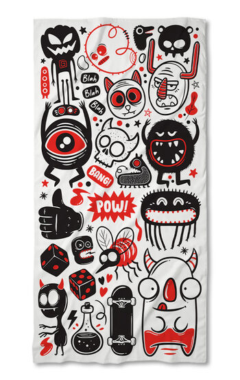 Strandtörölköző Monsters