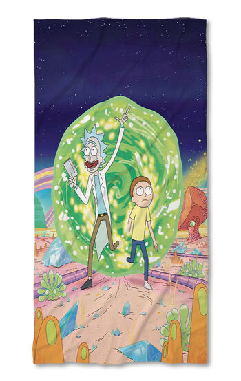 Strandtörölköző Rick and Morty 3