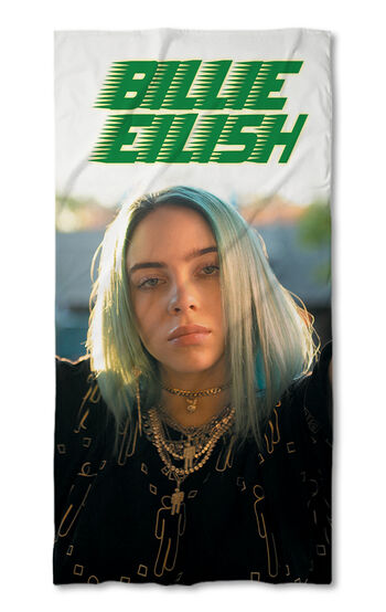 Strandtörölköző Billie Eilish