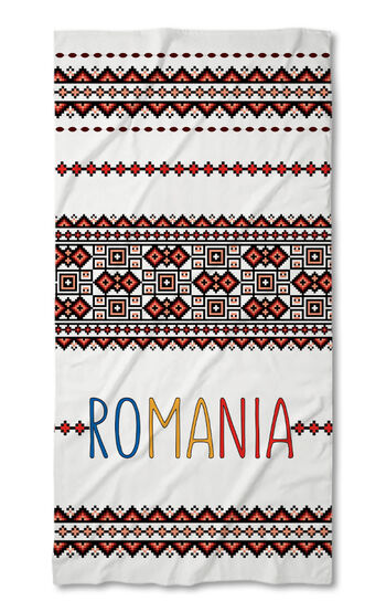 Strandtörölköző Folk Line 2021 Romania 5