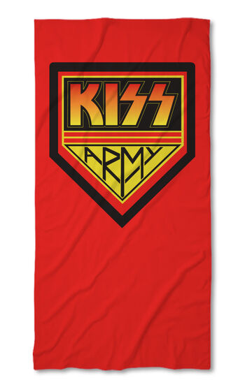 Strandtörölköző Kiss army