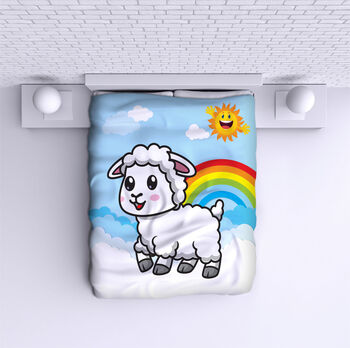 Ágytakaró Cute sheep
