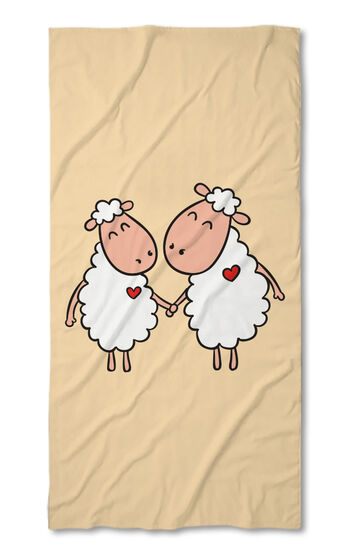 Strandtörölköző Sheep love