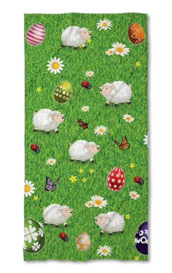 Strandtörölköző Easter sheep