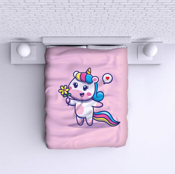 Ágytakaró Happy unicorn