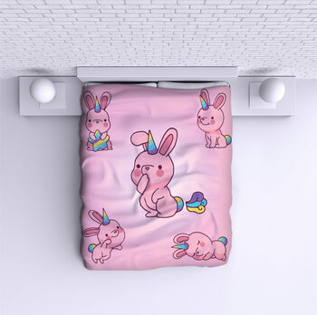 Ágytakaró Pink unicorn