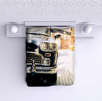 Ágytakaró Vintage car