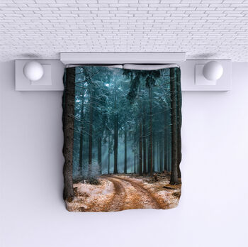 Ágytakaró Night forest