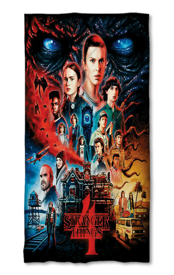 Strandtörölköző Stranger Things