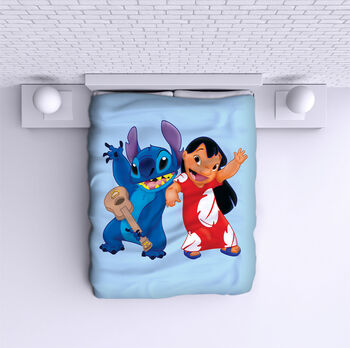 Ágytakaró Lilo and Stitch