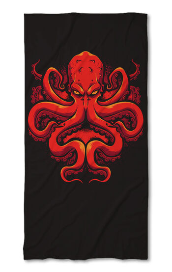 Strandtörölköző Octopus