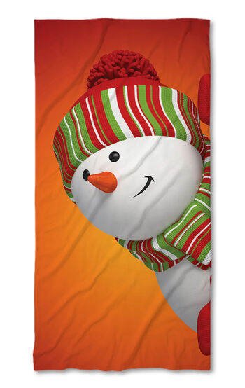 Strandtörölköző Snowman