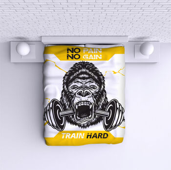 Ágytakaró No pain no gain Gorilla