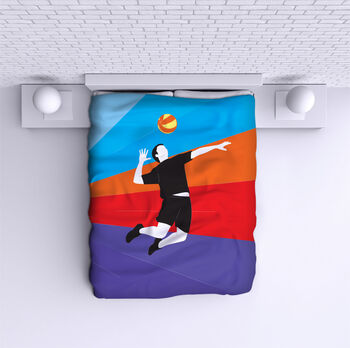Ágytakaró Volleyball player
