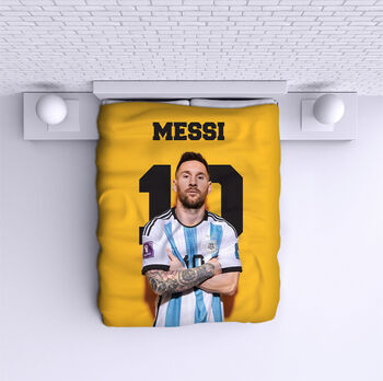 Ágytakaró Messi Argentina