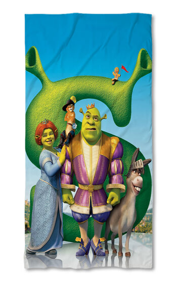 Strandtörölköző Shrek