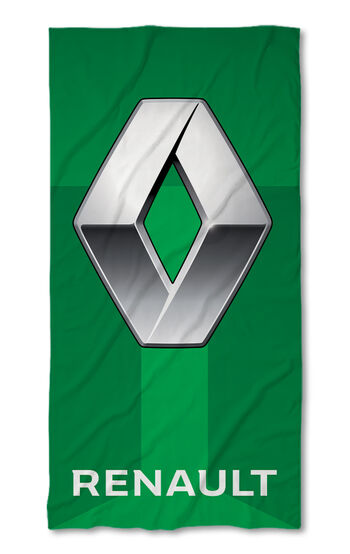 Strandtörölköző Renault logo
