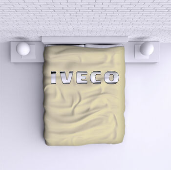 Ágytakaró Iveco logo