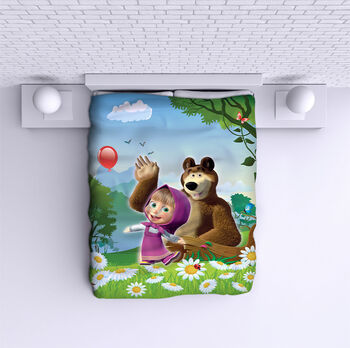 Ágytakaró Masha and The Bear