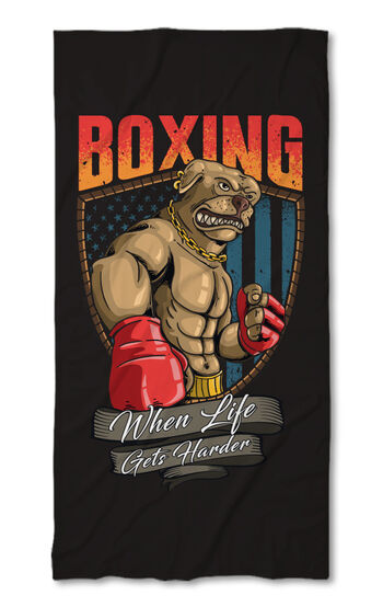 Strandtörölköző Boxing