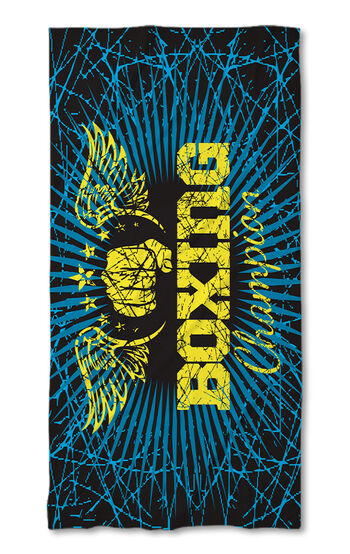 Strandtörölköző Boxing blue