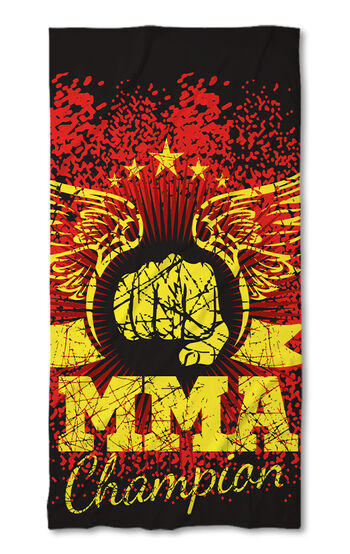 Strandtörölköző MMA red