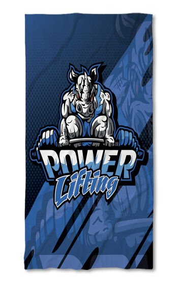 Strandtörölköző Powerlifting